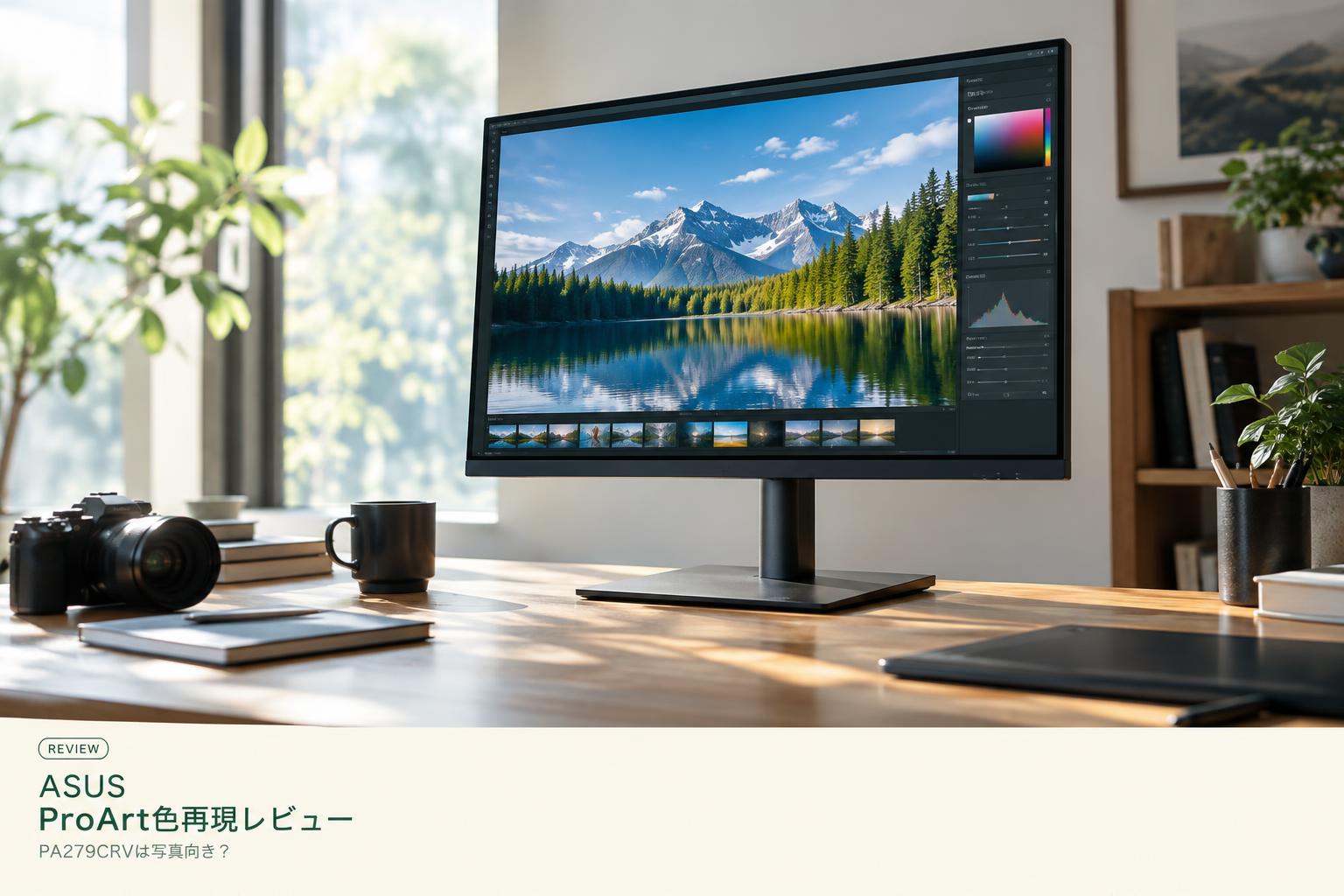 ASUS ProArt色再現レビュー｜PA279CRVは写真向き？