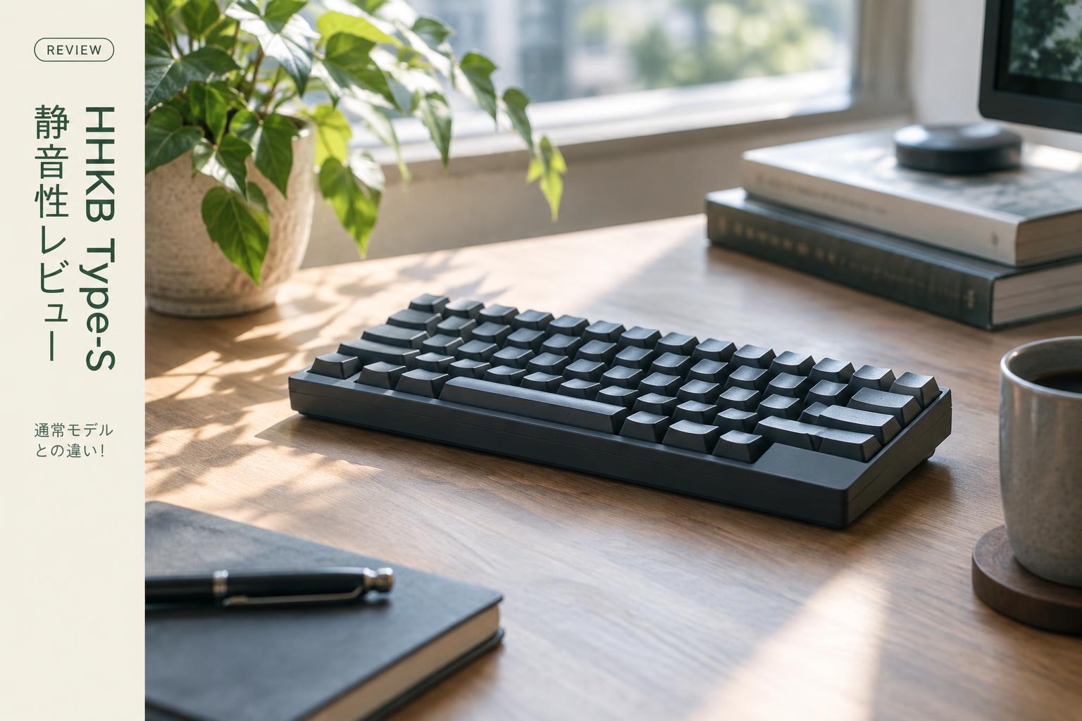HHKB Type-S 静音性レビュー｜通常モデルとの違い