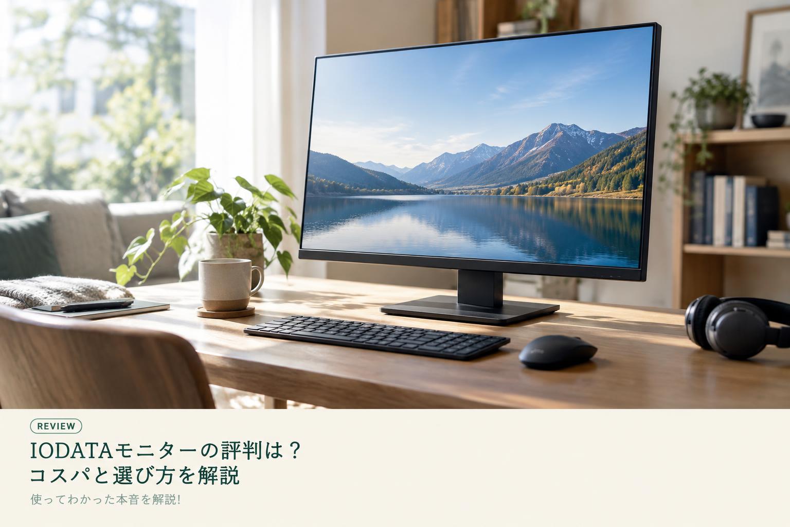 IODATAモニターの評判は？コスパと選び方を解説