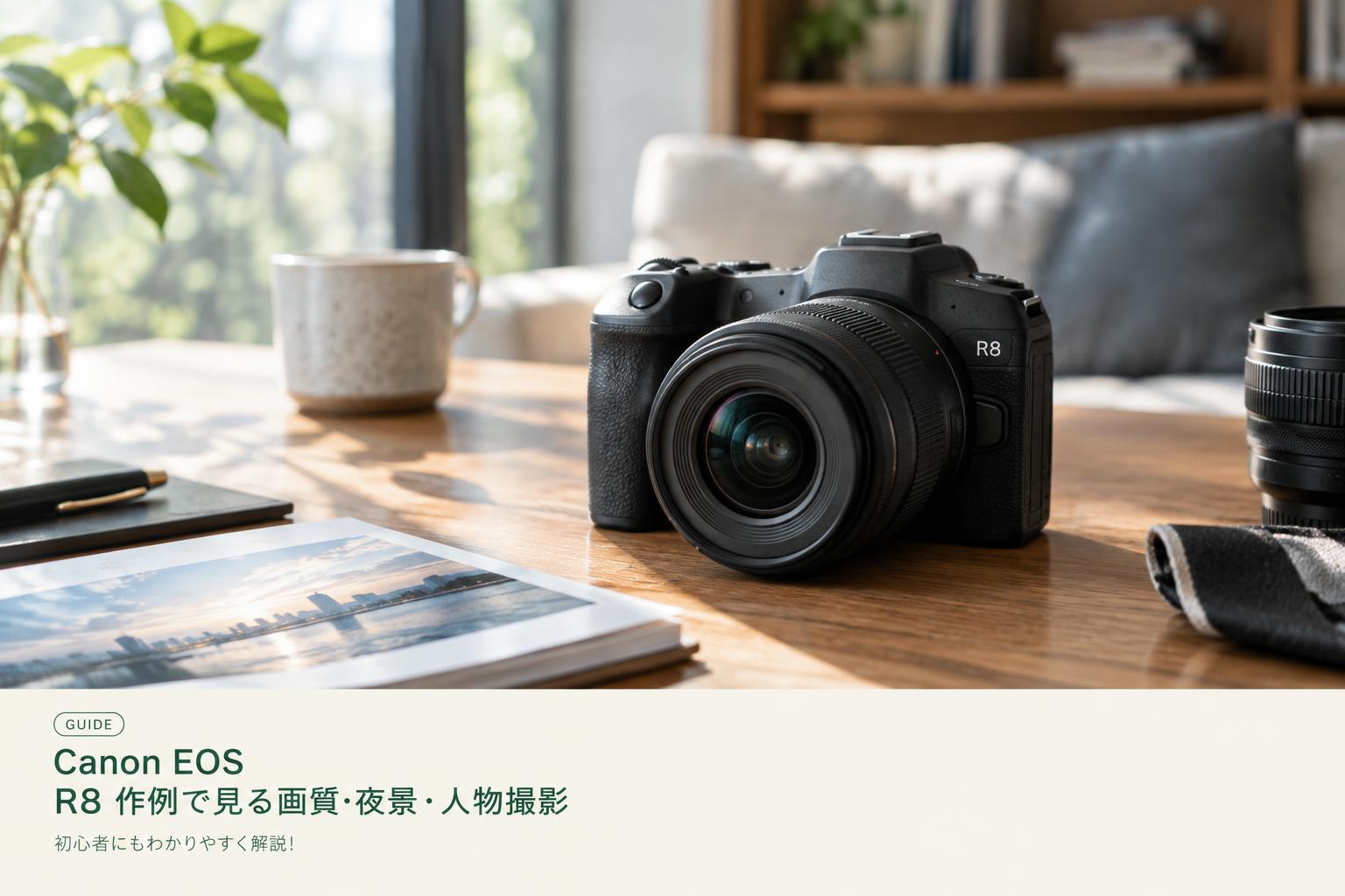 Canon EOS R8 作例で見る画質・夜景・人物撮影