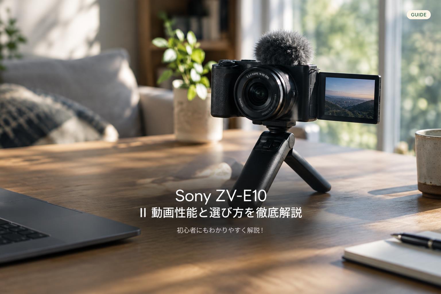 Sony ZV-E10 II 動画性能と選び方を徹底解説