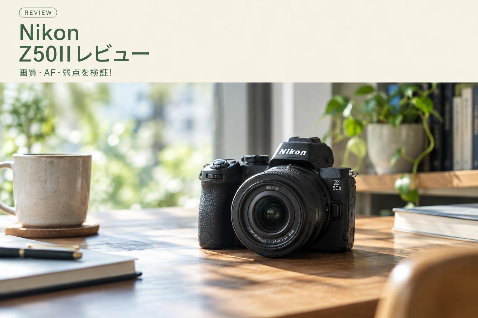 Nikon Z50IIレビュー｜画質・AF・弱点を検証