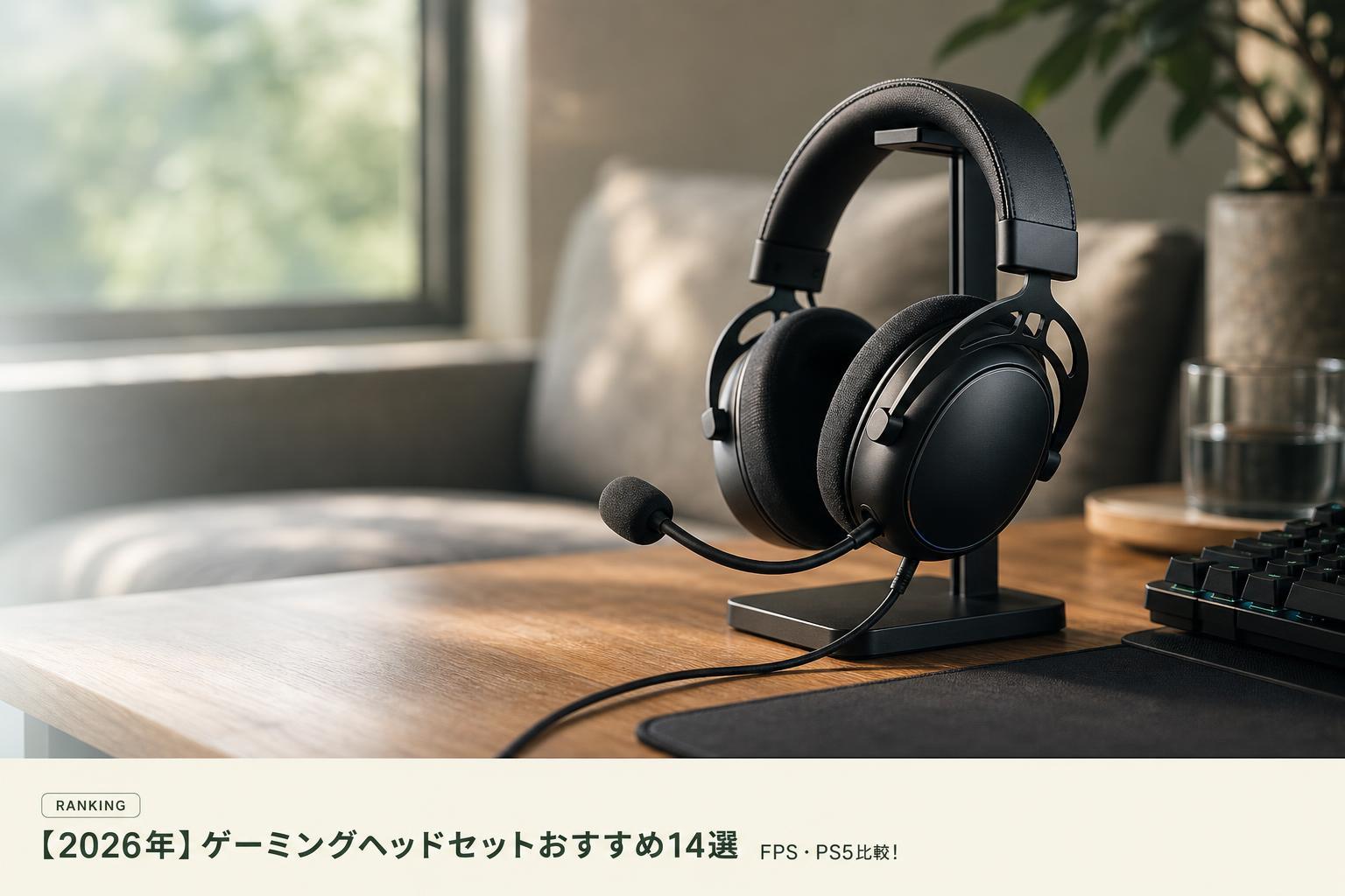 【2026年】ゲーミングヘッドセットおすすめ14選｜FPS・PS5比較