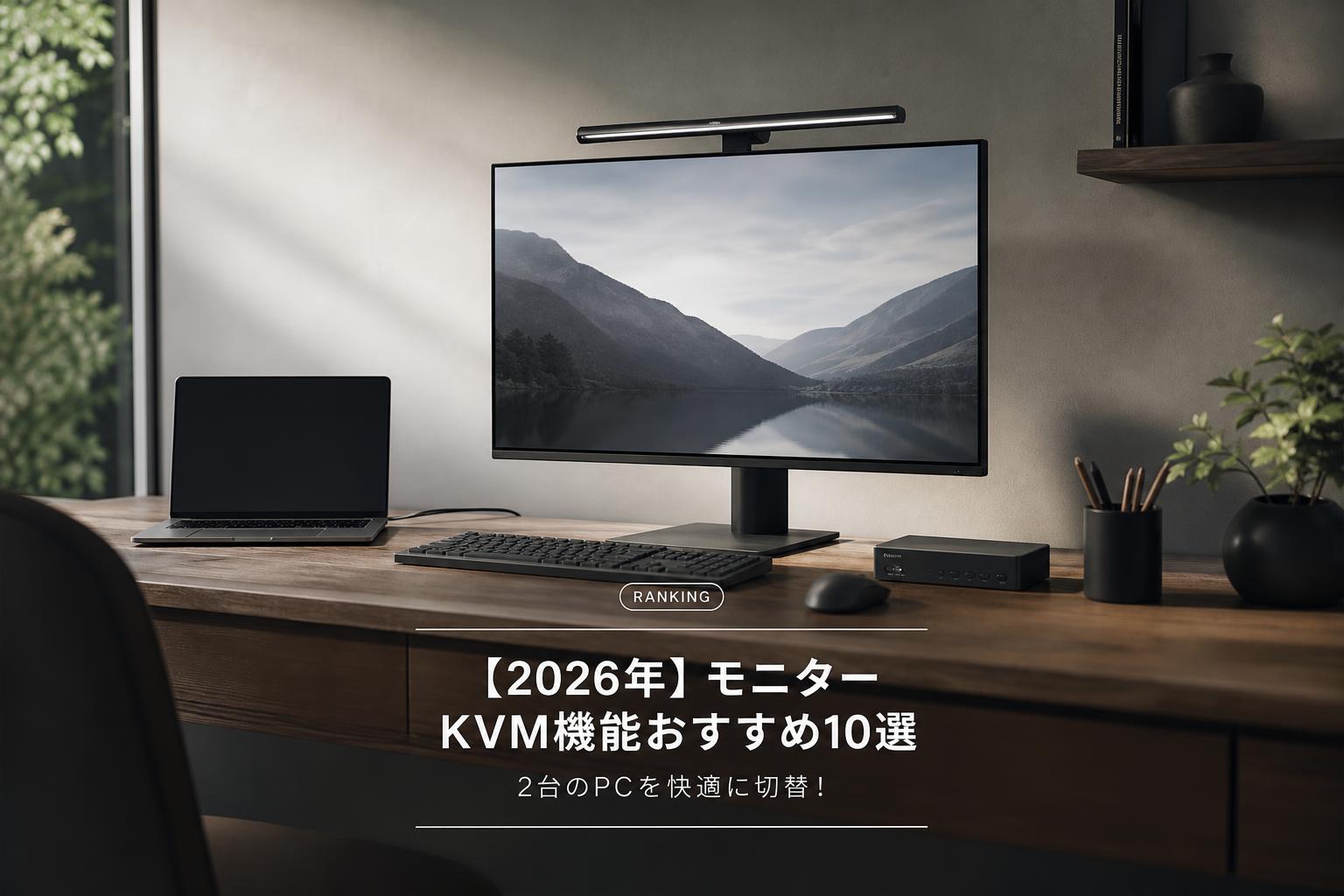 【2026年】モニター KVM機能おすすめ10選｜2台のPCを快適に切替