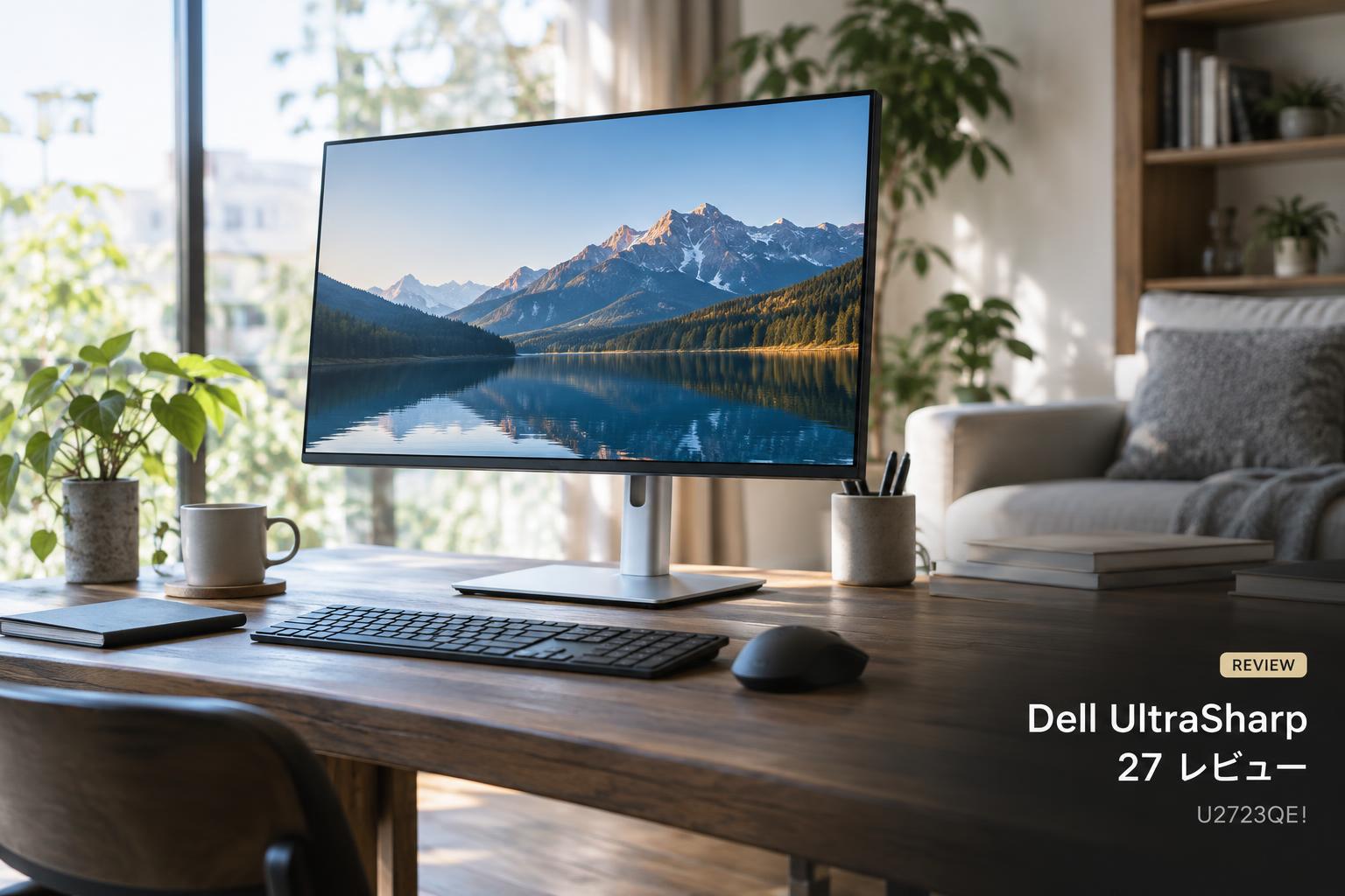 Dell UltraSharp 27 レビュー｜U2723QE