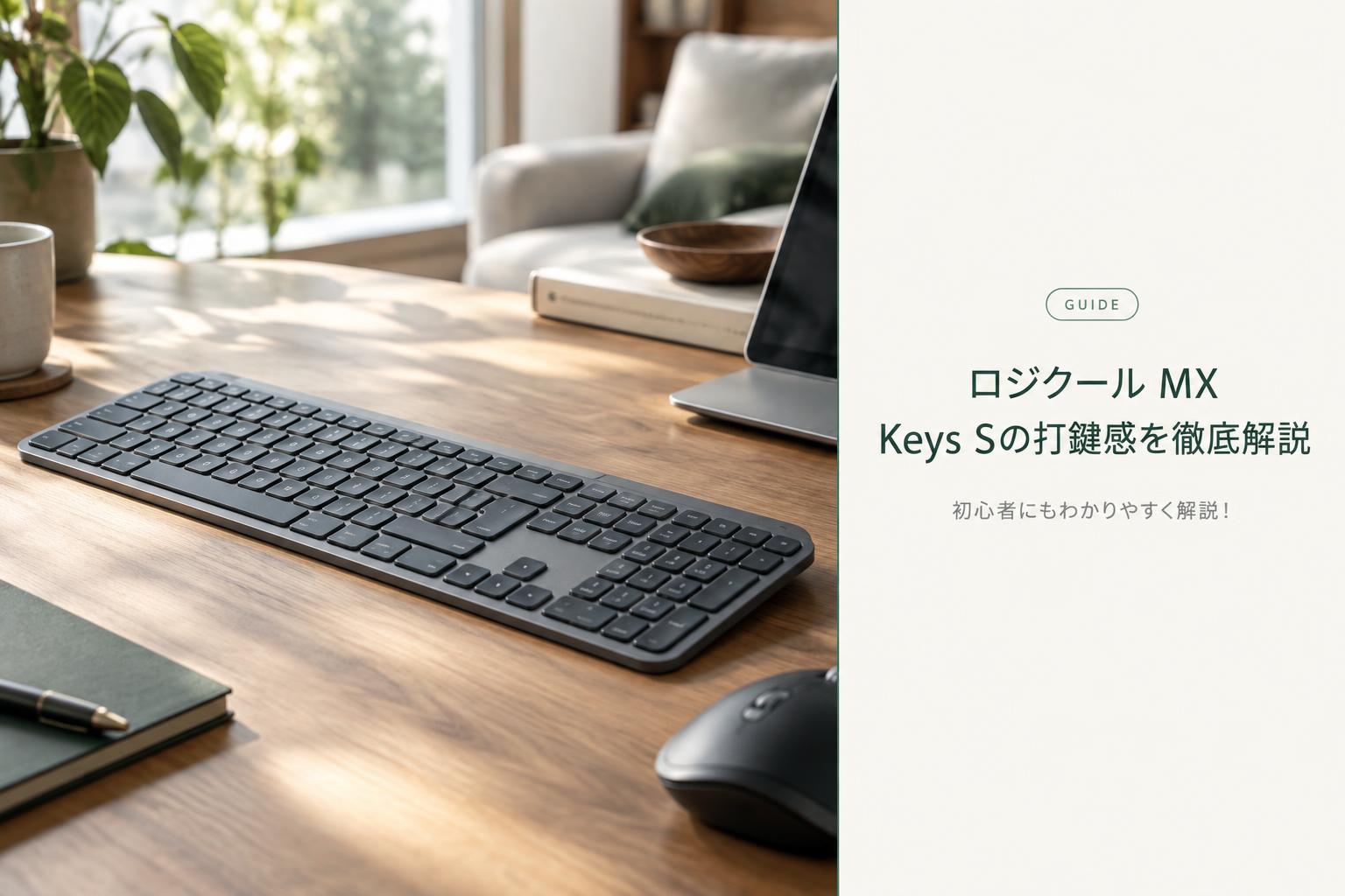ロジクール MX Keys Sの打鍵感を徹底解説
