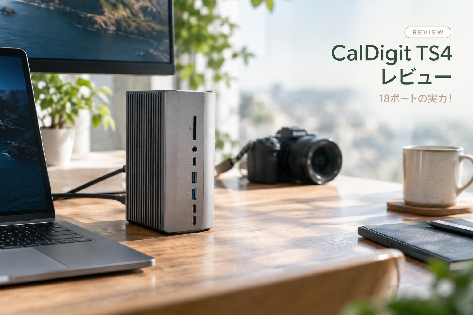 CalDigit TS4 レビュー｜18ポートの実力